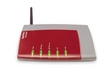AVM FRITZ!Box Fon WLAN 7170 - Modem ADSL2+, router wireless G+, centralino base e gateway VoIP/ISDN/analogico, switch 4 porte, 3 attacchi per terminali analogici, conforme Stick & Surf
