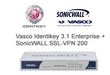 Bundle SonicWALL SSL-VPN 200 + Vasco Identikey Server 3.1 Enterprise Ed. - 5 users