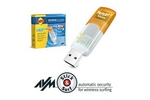 AVM FRITZ!WLAN USB Stick N 2.4 - Adattatore USB wireless N, 150 Mbps, WPA2, WPS, Stick & Surf