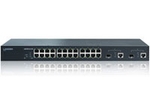 ES-2126+ Managed Layer 2 Switch, 24 Porte Fast Ethernet