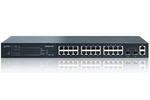 LANCOM ES-2126P+ - Switch Managed Layer 2, 24 porte Fast Ethernet, 24 porte PoE, 2 porte Gigabit