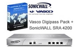 Bundle SonicWALL SRA 4200 + Vasco DIGIPASS Pack 25 users