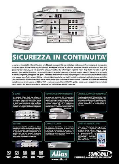 Campagna Alias Appliance Firewall UTM