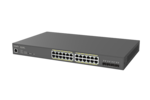 ECS1528FP - Cloud Managed Switch 24-port GbE + 4xSFP+, PoE af/at budget 410W, L2+ 