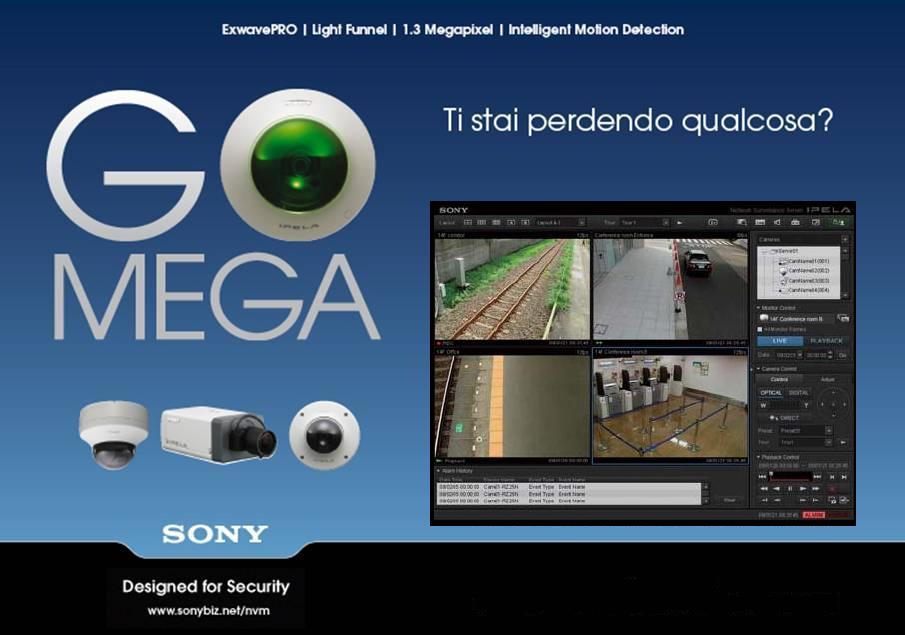 Vai al catalogo Alias completo on-line relativo a prodotti SONY videosorveglianza